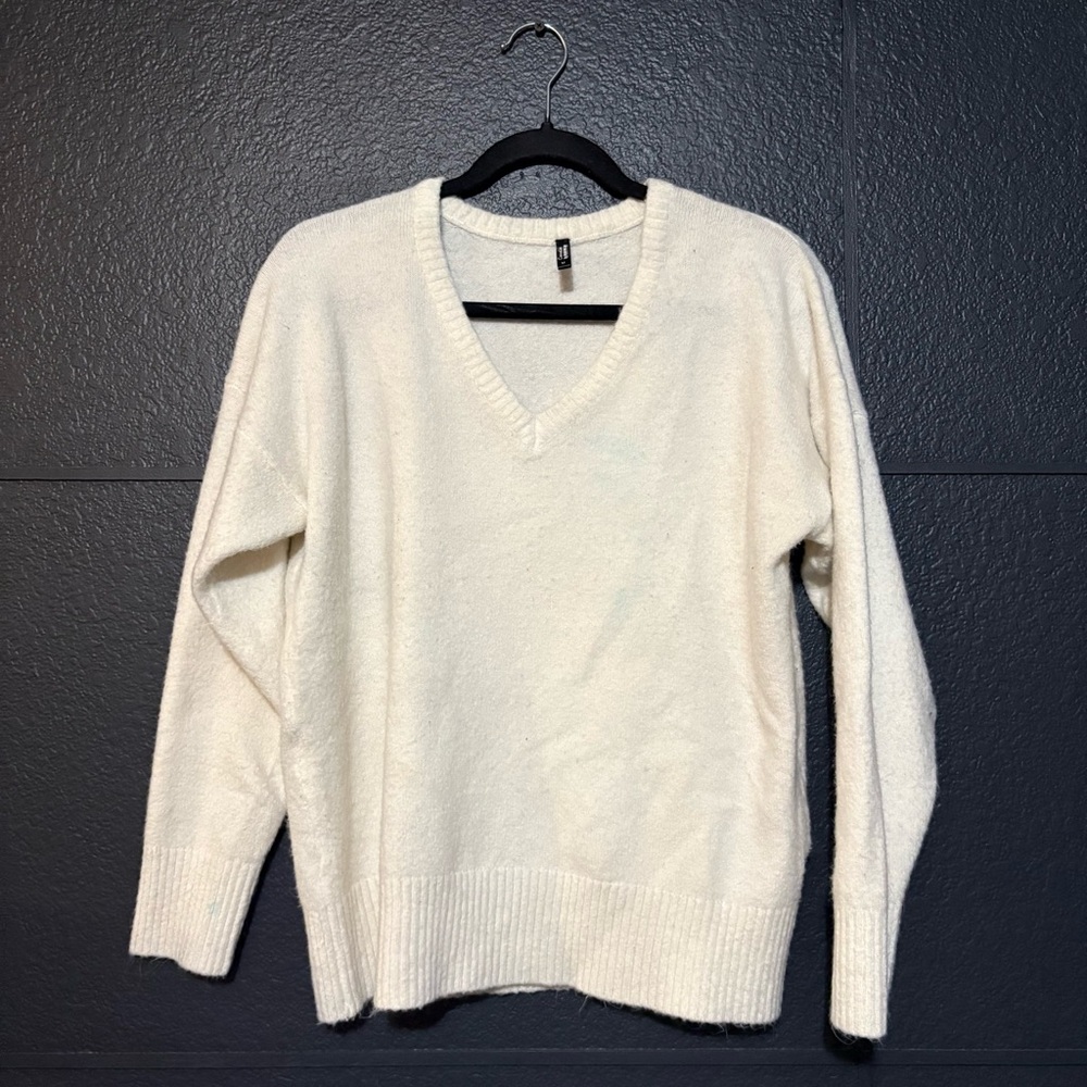 Cream Knit Sweater